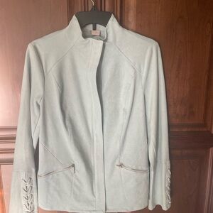 Chicos brand new jacket & jean matching pant. Gorgeous set.